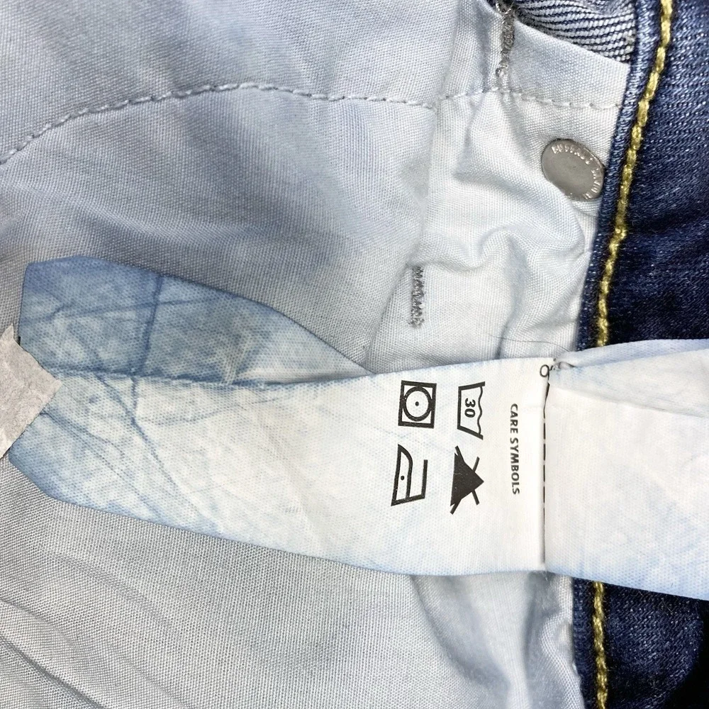 Buffalo Jeans Womens 30 Blue Joplin High Rise Flare Whiskers Retro David‎ Bitton